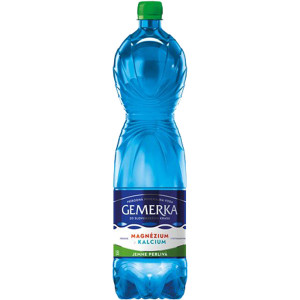 Minerálna voda Gemerka Magnézium a Kalcium 1,5l jemne sýtená
